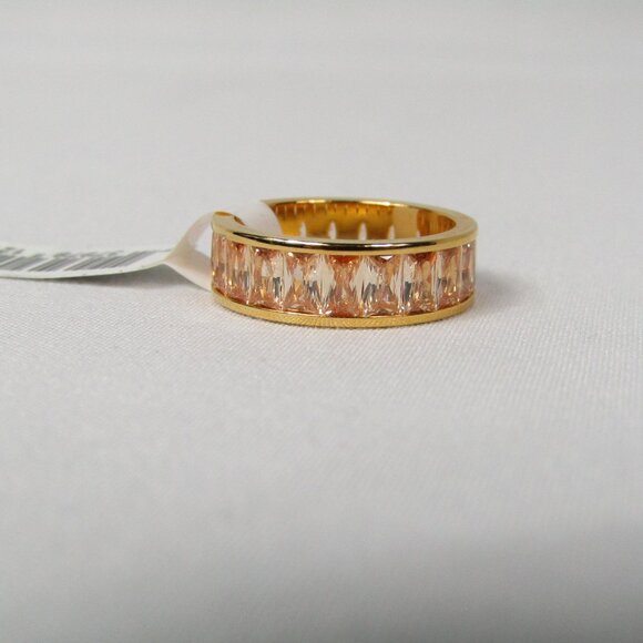 Cubic Zirconia | Stainless Steel | Ring | Size 5 | Women's - Picture 1 of 2